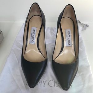 Jimmy Choo Romy 85. Size 37. black